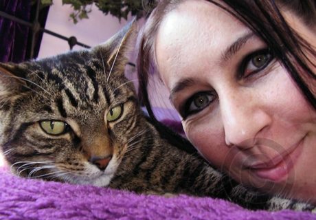 The Photographer with her Cats