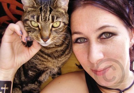 The Photographer with her Cats